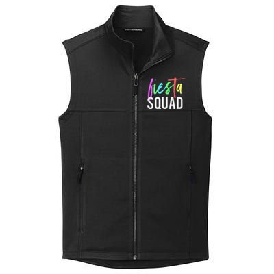 Funny Cinco De Mayo Fiesta Squad Design For Parties Funny Collective Smooth Fleece Vest