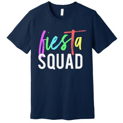 Funny Cinco De Mayo Fiesta Squad Design For Parties Funny Premium T-Shirt