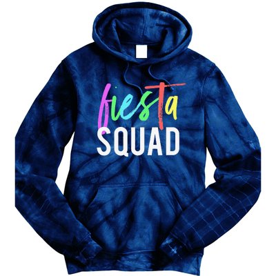 Funny Cinco De Mayo Fiesta Squad Design For Parties Funny Tie Dye Hoodie