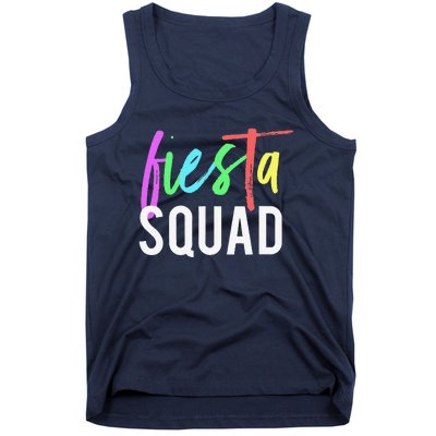 Funny Cinco De Mayo Fiesta Squad Design For Parties Funny Tank Top