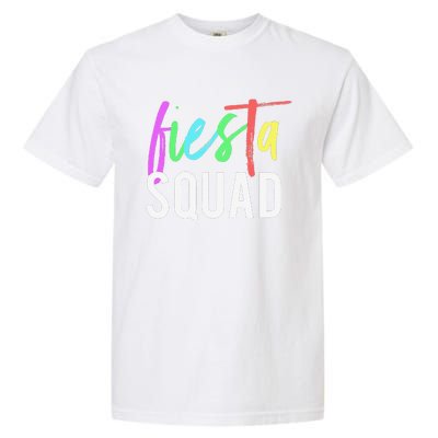 Funny Cinco De Mayo Fiesta Squad Design For Parties Funny Garment-Dyed Heavyweight T-Shirt