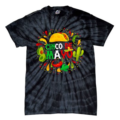 Fiesta Cinco De Mayo Party Mexican Tie-Dye T-Shirt