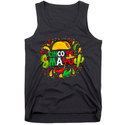 Fiesta Cinco De Mayo Party Mexican Tank Top