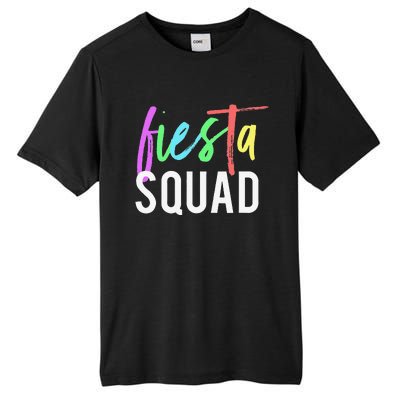 Funny Cinco De Mayo Fiesta Squad Design For Parties Tall Fusion ChromaSoft Performance T-Shirt