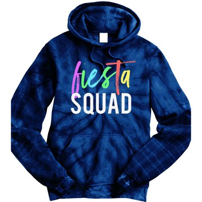 Funny Cinco De Mayo Fiesta Squad Design For Parties Tie Dye Hoodie