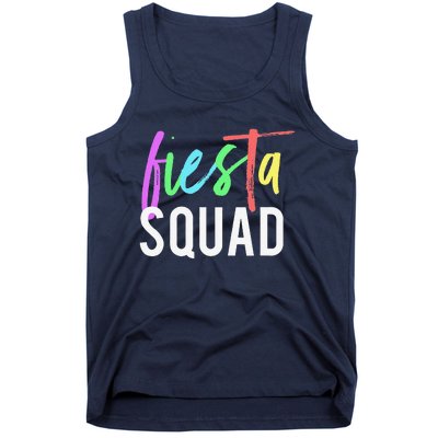 Funny Cinco De Mayo Fiesta Squad Design For Parties Tank Top