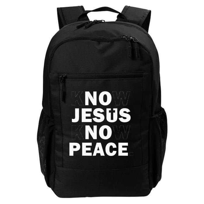 Faithful Cross Discover Peace Through Jesus Daily Commute Backpack