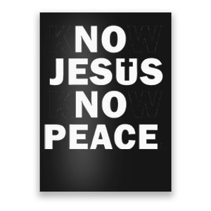 Faithful Cross Discover Peace Through Jesus Poster