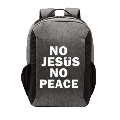 Faithful Cross Discover Peace Through Jesus Vector Backpack