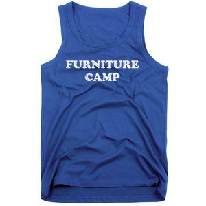 Furniture Camp Distressed Look Gift Tank Top