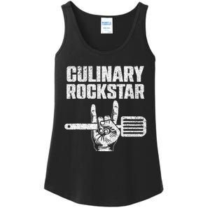 Funny Culinary Design For Women Chef Cook Culinary Lover Ladies Essential Tank