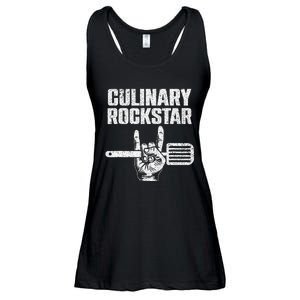 Funny Culinary Design For Women Chef Cook Culinary Lover Ladies Essential Flowy Tank