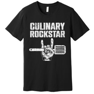 Funny Culinary Design For Women Chef Cook Culinary Lover Premium T-Shirt