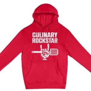 Funny Culinary Design For Women Chef Cook Culinary Lover Premium Pullover Hoodie