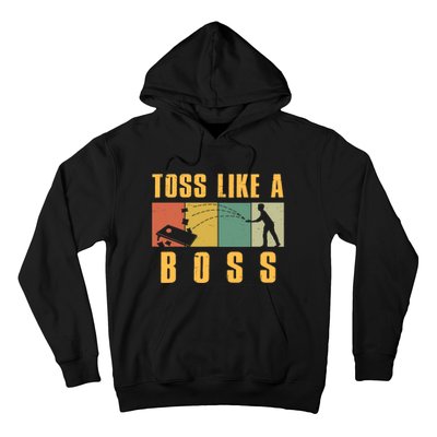 Funny Cornhole Design For Cornhole Bean Bag Toss Hoodie