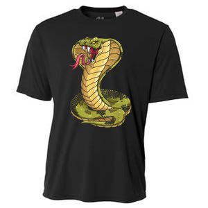 Funny Cobra Design For Men Women Kids King Snake Cobra Lover Cooling Performance Crew T-Shirt