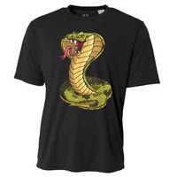 Funny Cobra Design For Men Women Kids King Snake Cobra Lover Cooling Performance Crew T-Shirt