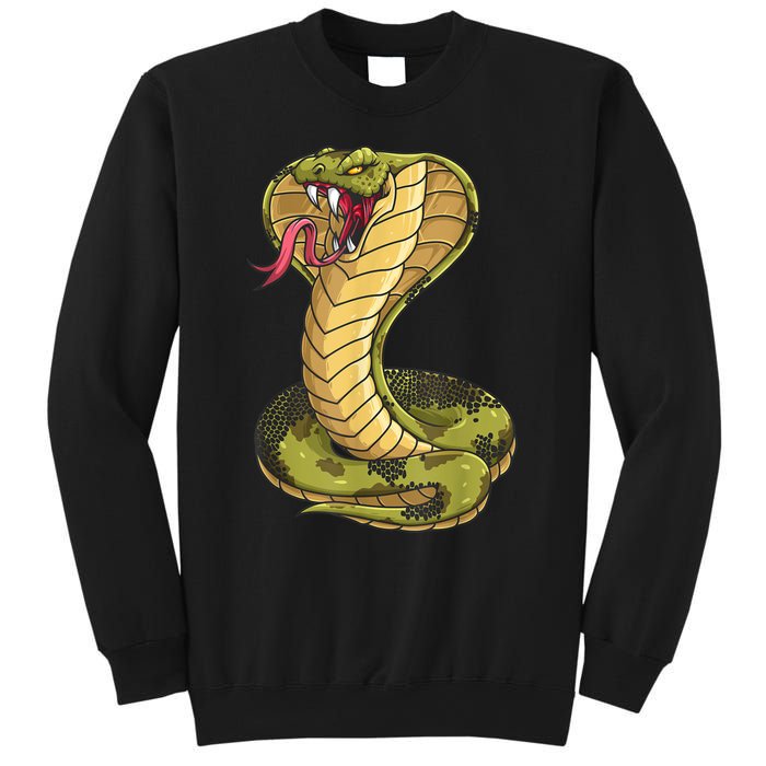 Funny Cobra Design For Men Women Kids King Snake Cobra Lover Sweatshirt