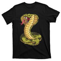 Funny Cobra Design For Men Women Kids King Snake Cobra Lover T-Shirt