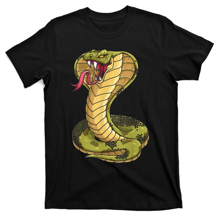 Funny Cobra Design For Men Women Kids King Snake Cobra Lover T-Shirt