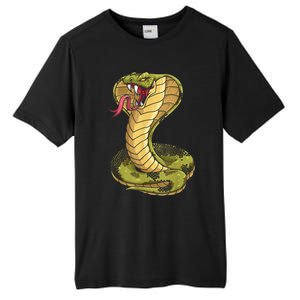 Funny Cobra Design For Men Women Kids King Snake Cobra Lover Tall Fusion ChromaSoft Performance T-Shirt