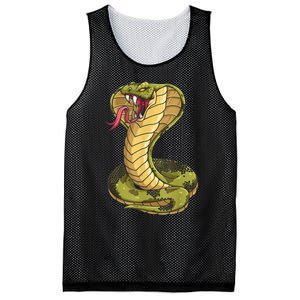 Funny Cobra Design For Men Women Kids King Snake Cobra Lover Mesh Reversible Basketball Jersey Tank