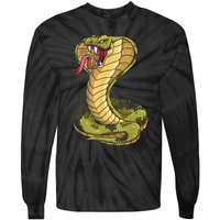 Funny Cobra Design For Men Women Kids King Snake Cobra Lover Tie-Dye Long Sleeve Shirt