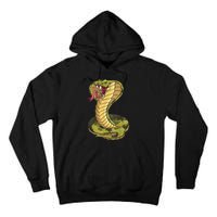 Funny Cobra Design For Men Women Kids King Snake Cobra Lover Tall Hoodie