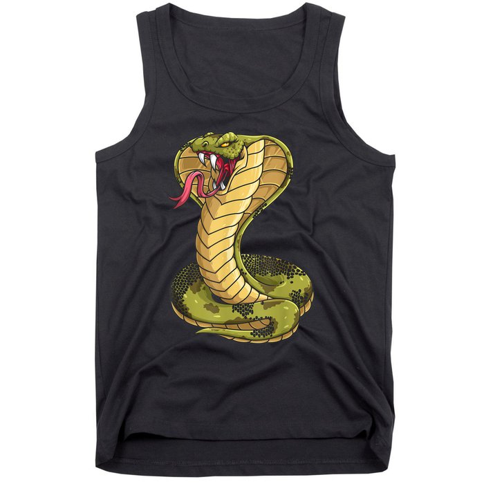 Funny Cobra Design For Men Women Kids King Snake Cobra Lover Tank Top