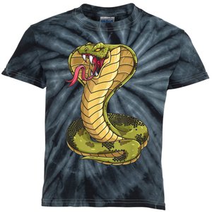 Funny Cobra Design For Men Women Kids King Snake Cobra Lover Kids Tie-Dye T-Shirt