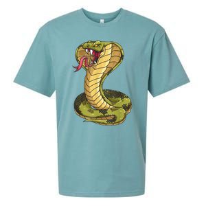 Funny Cobra Design For Men Women Kids King Snake Cobra Lover Sueded Cloud Jersey T-Shirt