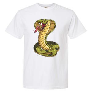 Funny Cobra Design For Men Women Kids King Snake Cobra Lover Garment-Dyed Heavyweight T-Shirt