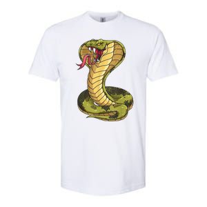 Funny Cobra Design For Men Women Kids King Snake Cobra Lover Softstyle CVC T-Shirt