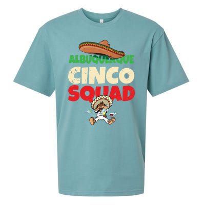 Funny Cinco De O Costume Cinco De Mayo Albuquerque Gift Sueded Cloud Jersey T-Shirt