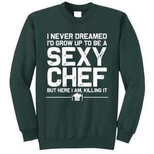 Funny Chef Design Men Women Sexy Cooking Novelty Culinary Sweatshirt