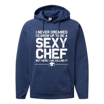 Funny Chef Design Men Women Sexy Cooking Novelty Culinary Performance Fleece Hoodie