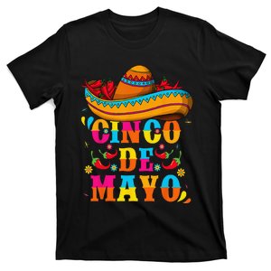 Funny Cinco De Mayo Mexican Fiesta 5 De Mayo T-Shirt