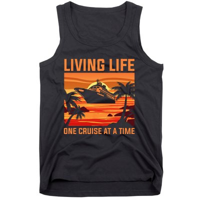 Funny Cruising Designs Men Women Cruise Ship Cruising Lovers Tank Top