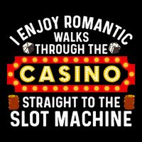 Funny Casino Designs For Wo Gambling Pun Game Lovers V-Neck T-Shirt