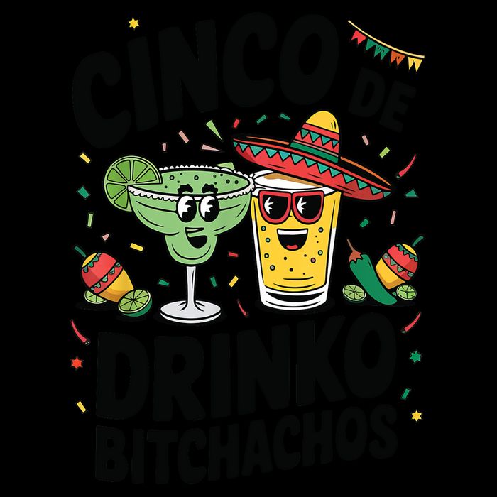 Funny Cinco De Drinko Bitchachos Margirita Tequila  City Backpack