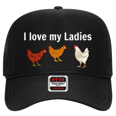 Funny Chicken Design Chicken Farmers Trucker Hat