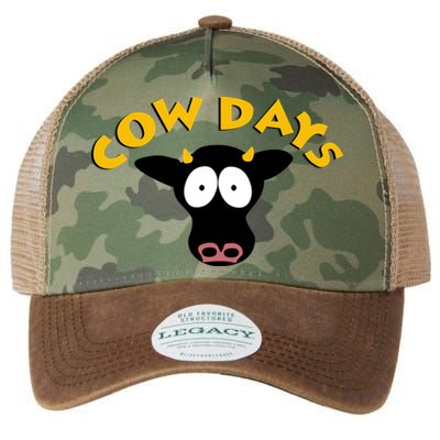 Funny Cow Days Cool Design Legacy Tie Dye Trucker Hat
