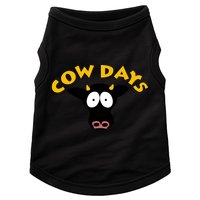 Funny Cow Days Cool Design Doggie Tank