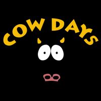 Funny Cow Days Cool Design Doggie Tank