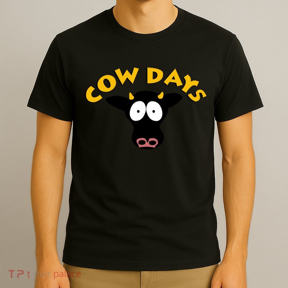 Funny Cow Days Cool Design T-Shirt