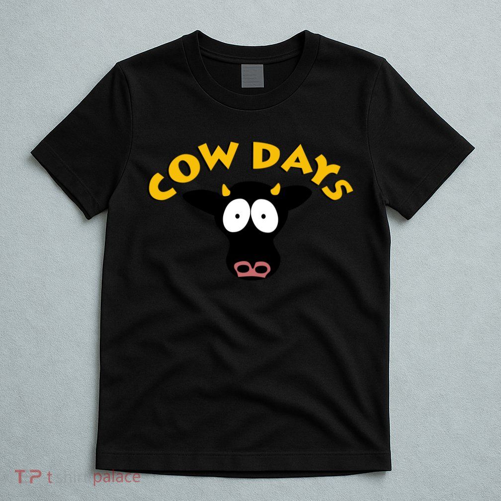 Funny Cow Days Cool Design T-Shirt