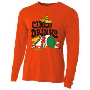 Funny Cinco De Mayo Gift Cinco De O Gift Mexican Gift Cooling Performance Long Sleeve Crew