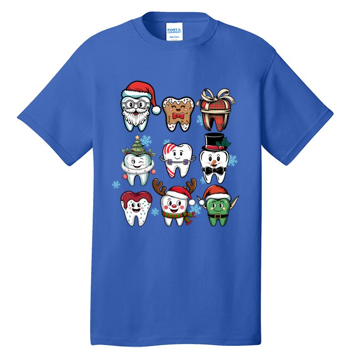 Funny Christmas Dental Th Dentist Hygienist Great Gift Tall T-Shirt