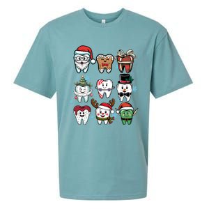 Funny Christmas Dental Th Dentist Hygienist Great Gift Sueded Cloud Jersey T-Shirt