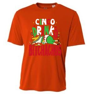 Funny Cinco De Mayo Cinco O Bitchachos Mexican Fiesta Gift Cooling Performance Crew T-Shirt